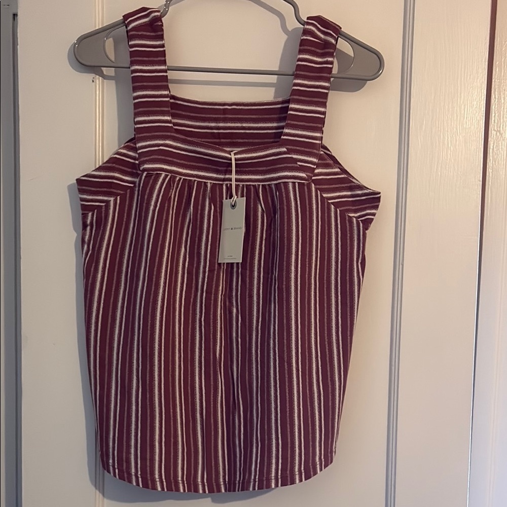 Striped Lucky Brand tank